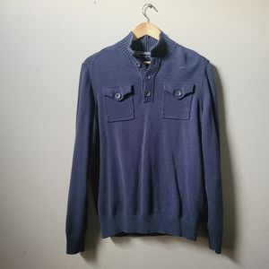 3/$15 Banana Republic Dark Blue Navy Pullover Medium